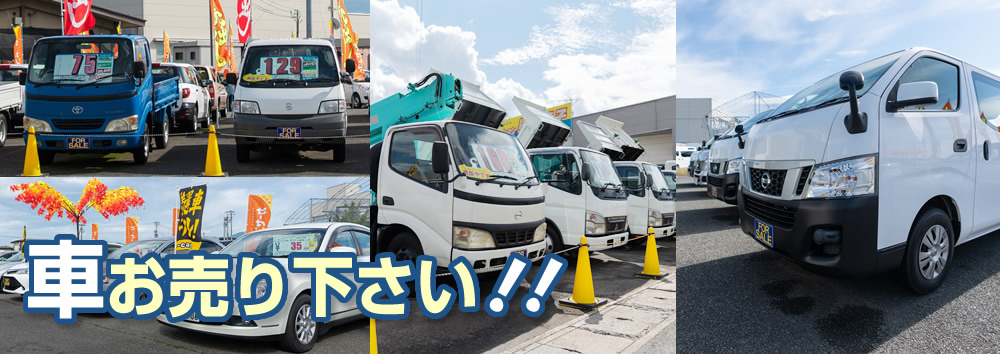 車お売りください！！